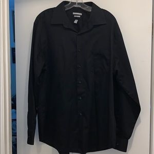 Black dress shirt